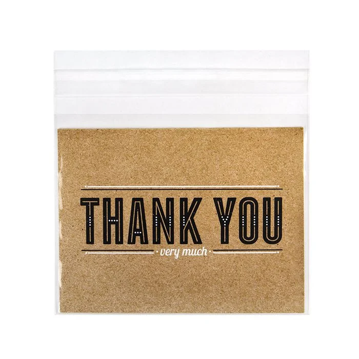 Plastic Bags 13.7x10.8cm Transparent Peel and Seal