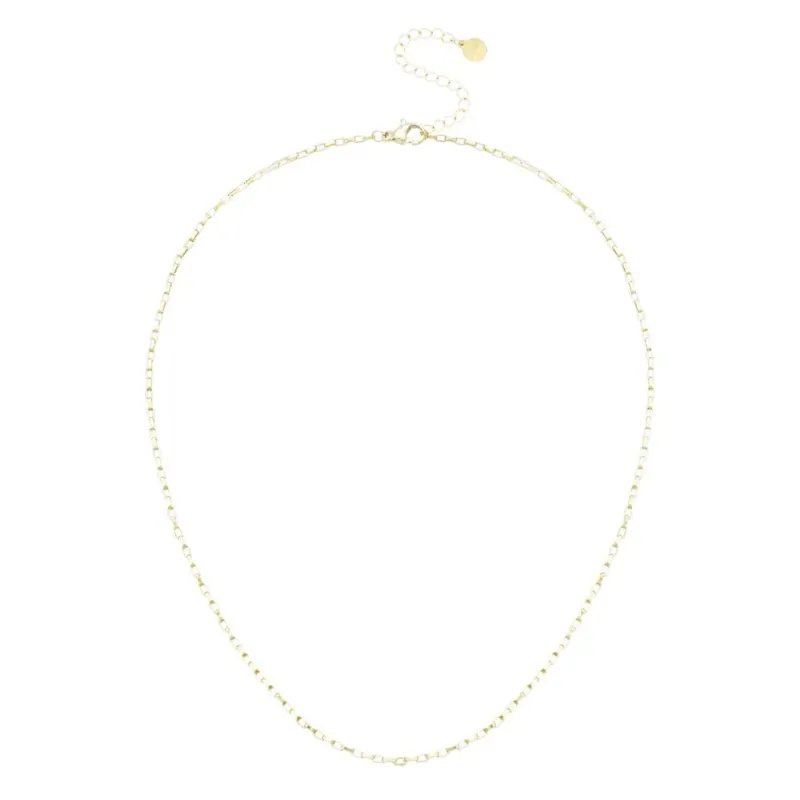Damen Halskette 'Basic' gold V2