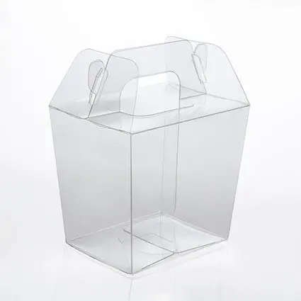 Plastic Gift Boxes Gable style 8.7x6.4x7.9cm