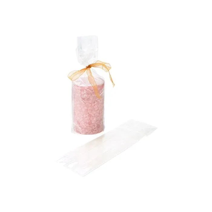 Block Bottom Bags Clear 8.9x5.7x30.5cm