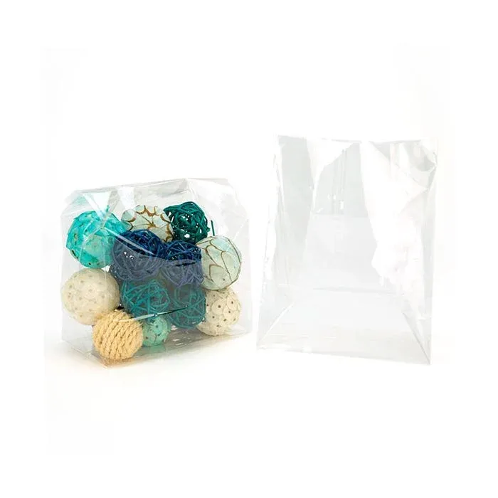 Block Bottom Bags Super Clear 17.8x10.2x22.9cm