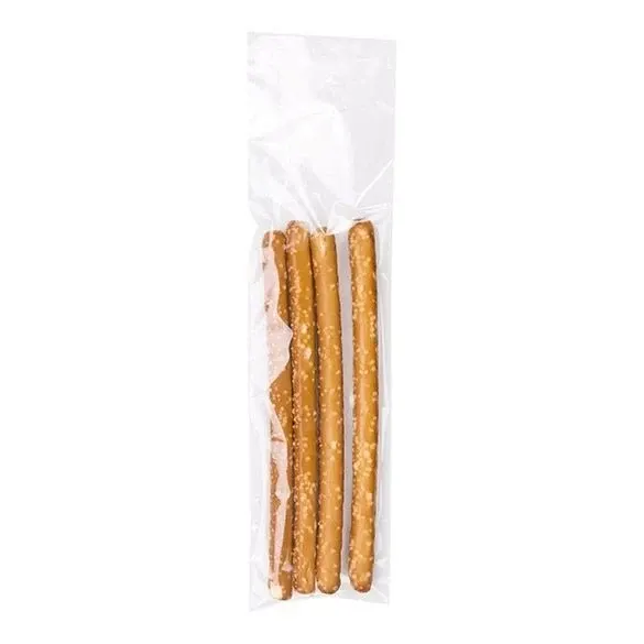 Plastic Bags 7.6x30.5cm Clear Polypropylene