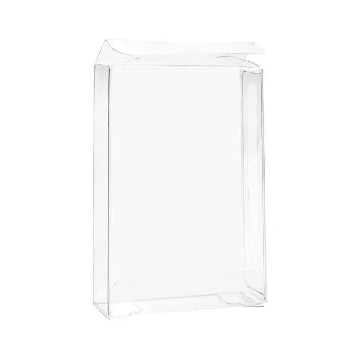 Plastic Gift Boxes 6.7x1.6x9cm Crystal Clear