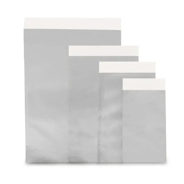 Luxury gift bags 17x25cm Silver (1000 pcs)