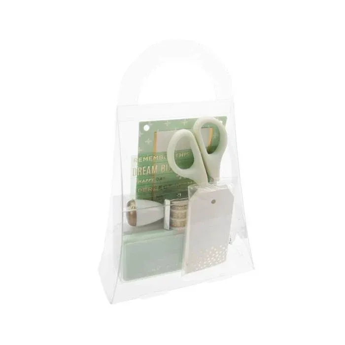 Plastic Gift Boxes Purse style 14.8x5.9x17.6cm Food Safe