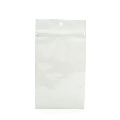 Grip Seal Bags White 9x12.5cm Metallised