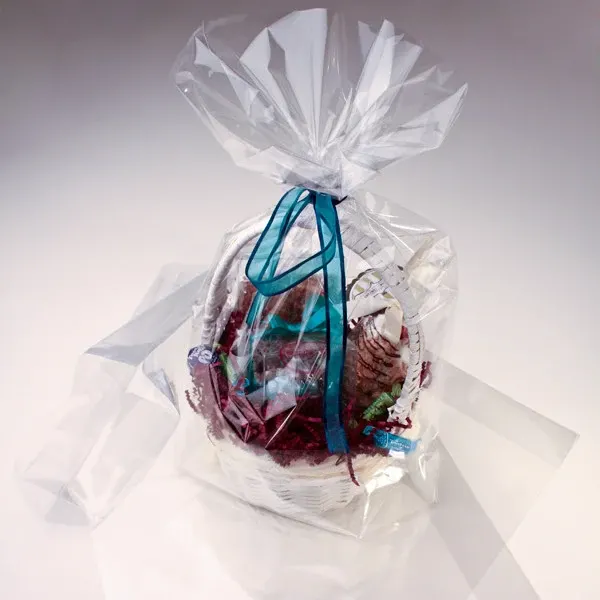 Plastic Bags with Bottom Gusset 33x12,7x48,3cm