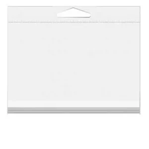 Headerbags 15.2x11.4cm Reclosable and Crystal Clear
