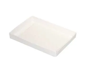 Kraft Gift Boxes White 9.5x2.5x13.7cm