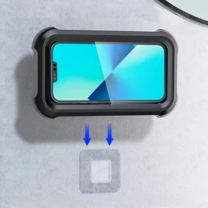 Rotatable Waterproof Shower Buddy Phone Holder - Image 0