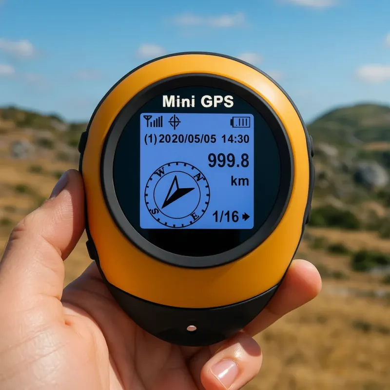 Compact Satellite GPS Navigator High-Precision Compass Tracker Device - Image 0