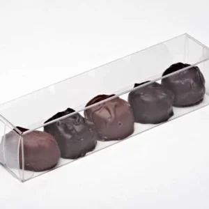 Plastic Gift Boxes for Chocolates 3.5x3.7x15.9cm Food Safe