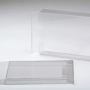 Plastic Gift Boxes 6x1.6x9cm Crystal Clear