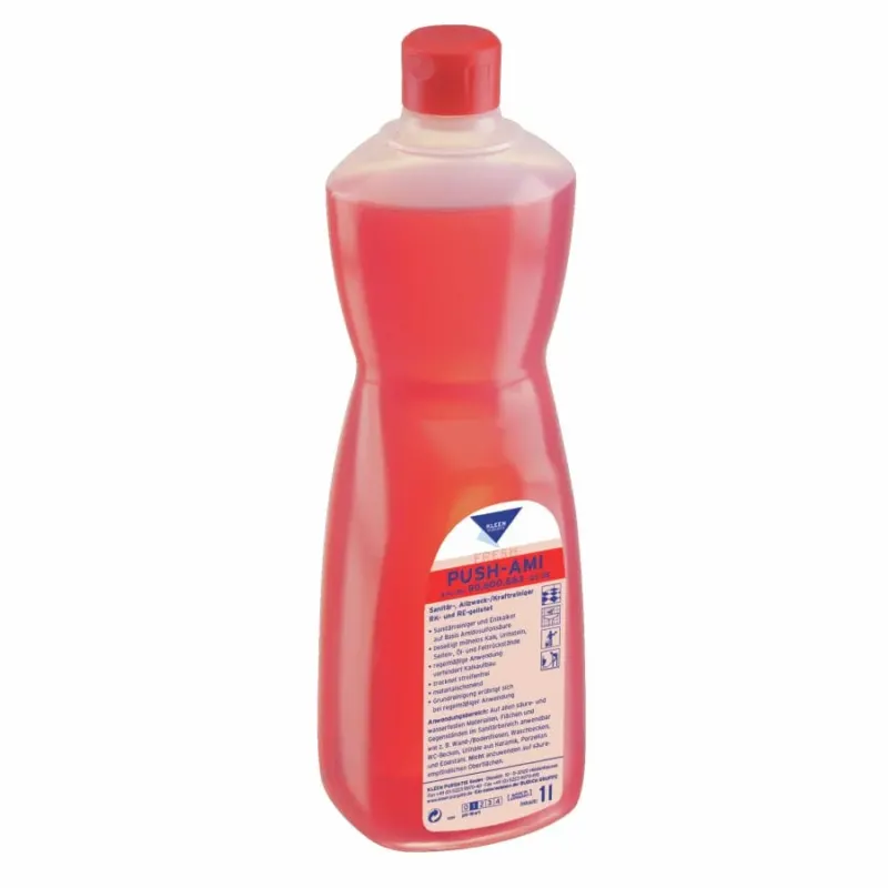 Kleen Purgatis Push Ami Sanitärreiniger und Entkalker 1 Liter Flasche