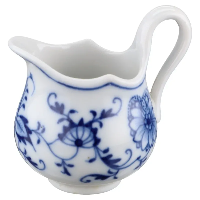 Milchkännchen Mini Portionskännchen II. Wahl C.Teichert Stadt Meissen Zwiebelmuster