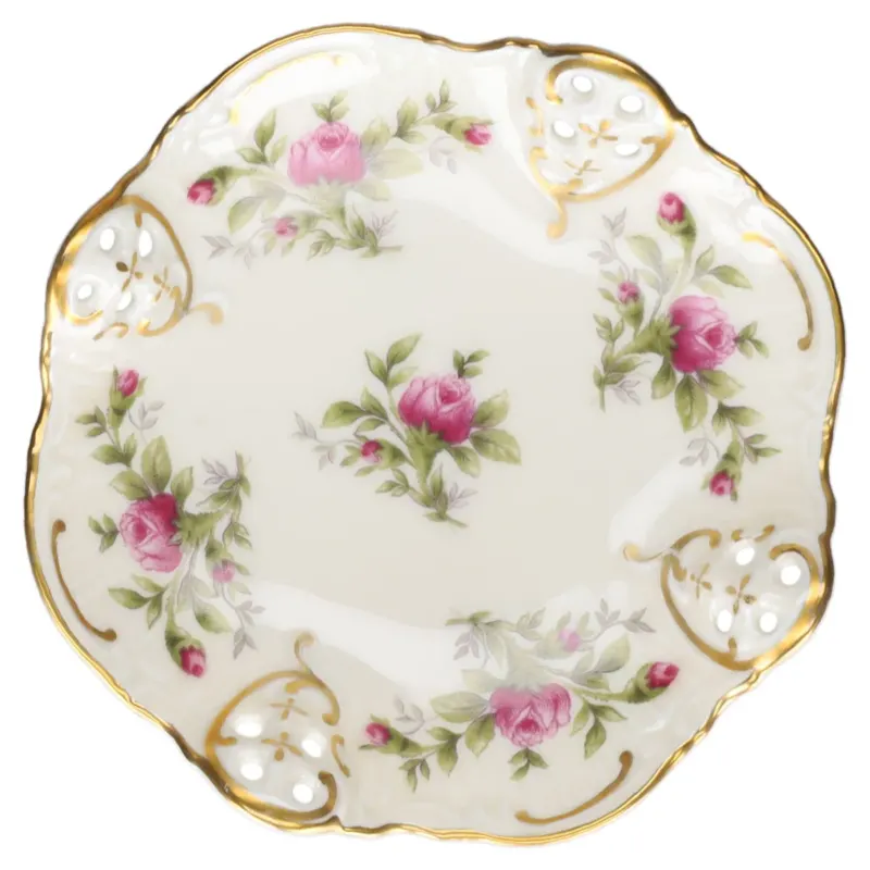 Minischälchen mit Durchbruch Moliere Rosenthal Molière Moosrose 2984