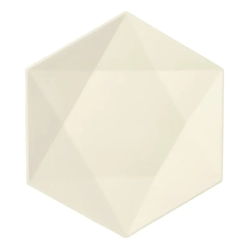 Papstar Pure Teller Zuckerrohr, 26 x 23 cm, biologisch abbaubar