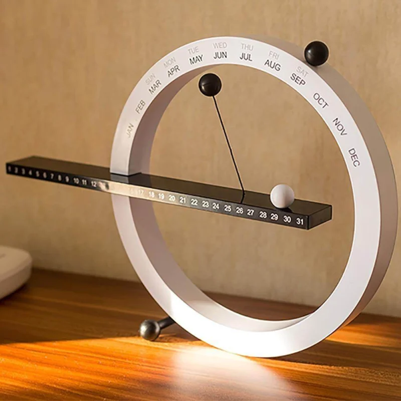 Flip Magnetic Manual Daily Desktop Calendar - Image 0