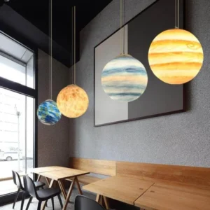 Modern Creative Universe Planet Pendant Light - Image 0