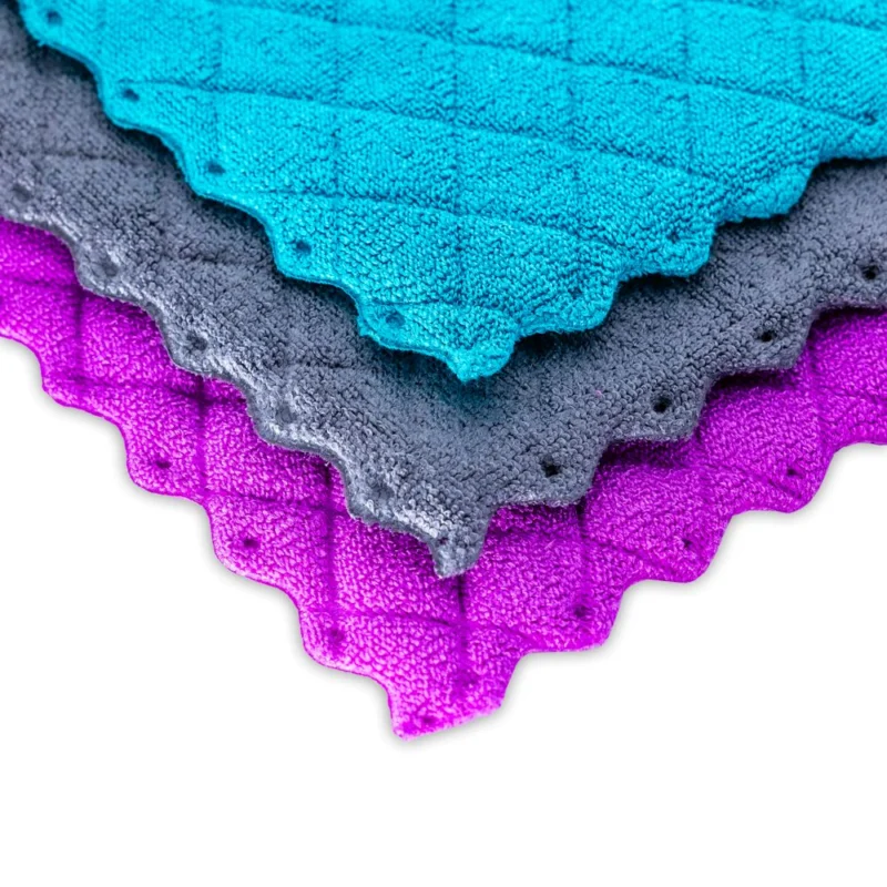 3er-Set Microfaser-Schwammtuch 20 x 17 cm