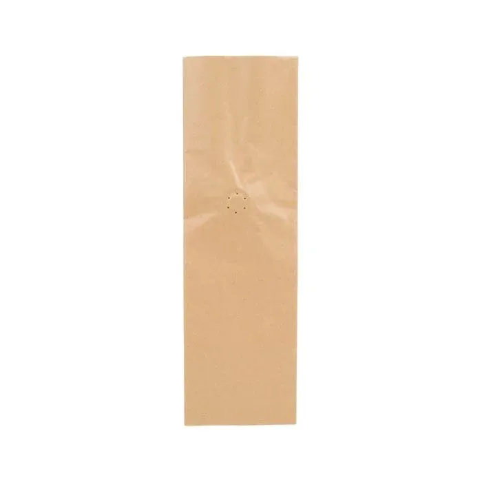 Coffee Pouches Kraft with Valve 8x6x26cm Coated