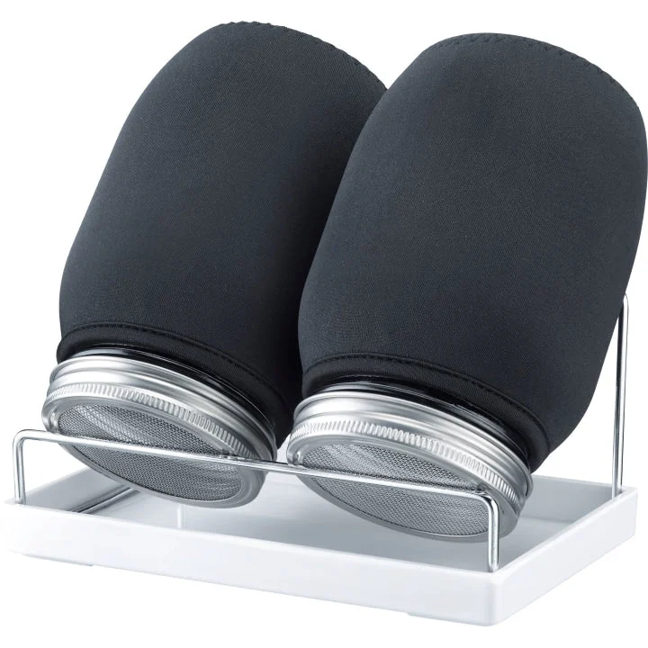 Sprossenglas-Set - 2 Gläser 950 ml