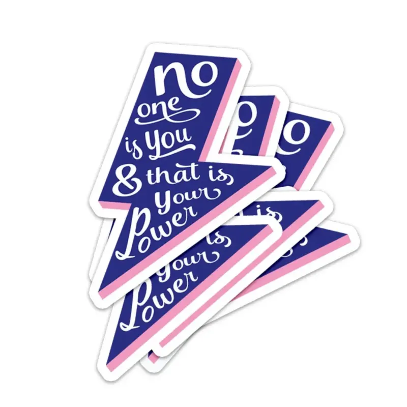 Sticker | Aufkleber 'NIEMAND IST DU'