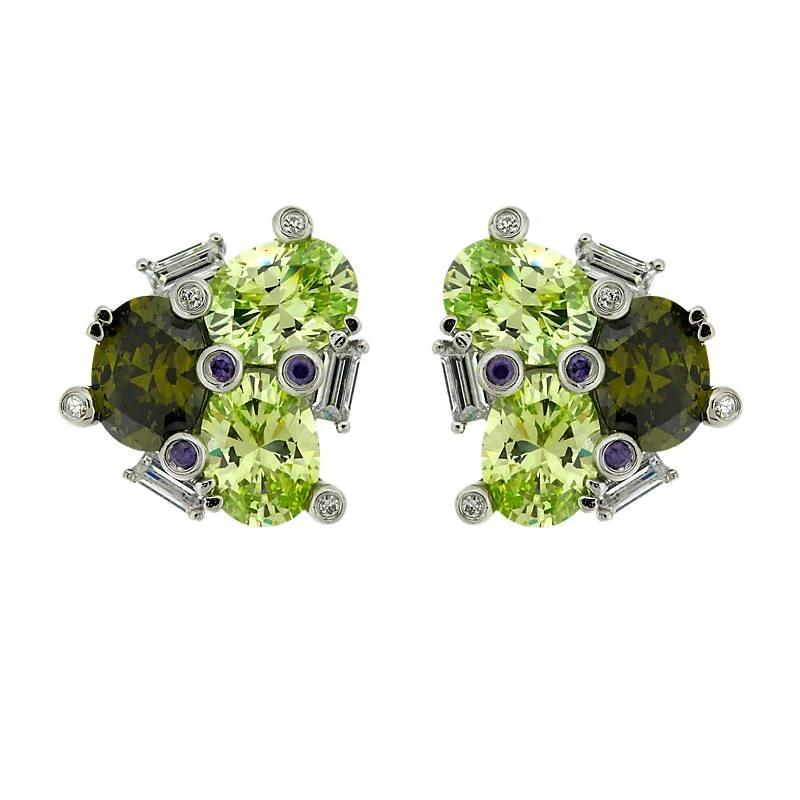 Ohrstecker Harmonia aus 925 Sterling Silber Schmuck für Damen Heat