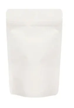 Stand Up Pouches White Kraft 13x8x20.5 cm | 113 grams