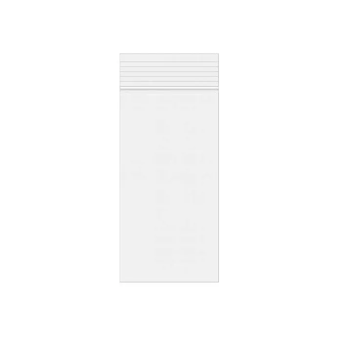 Grip Seal Bags 6.5x30.5cm PE 50 micron